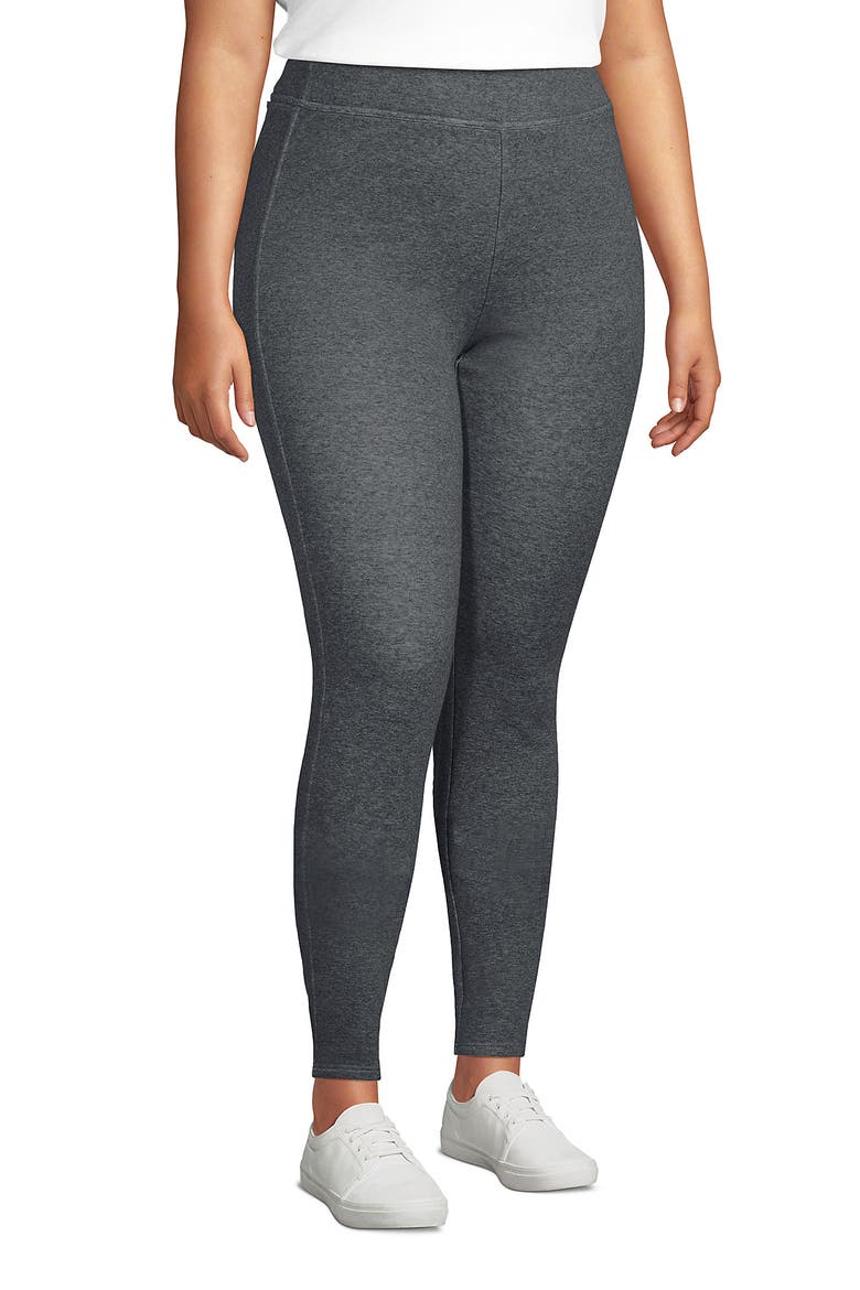 High Rise Serious Sweats Fleece Lined Pocket Leggings, Alternate, color, Charcoal Heather