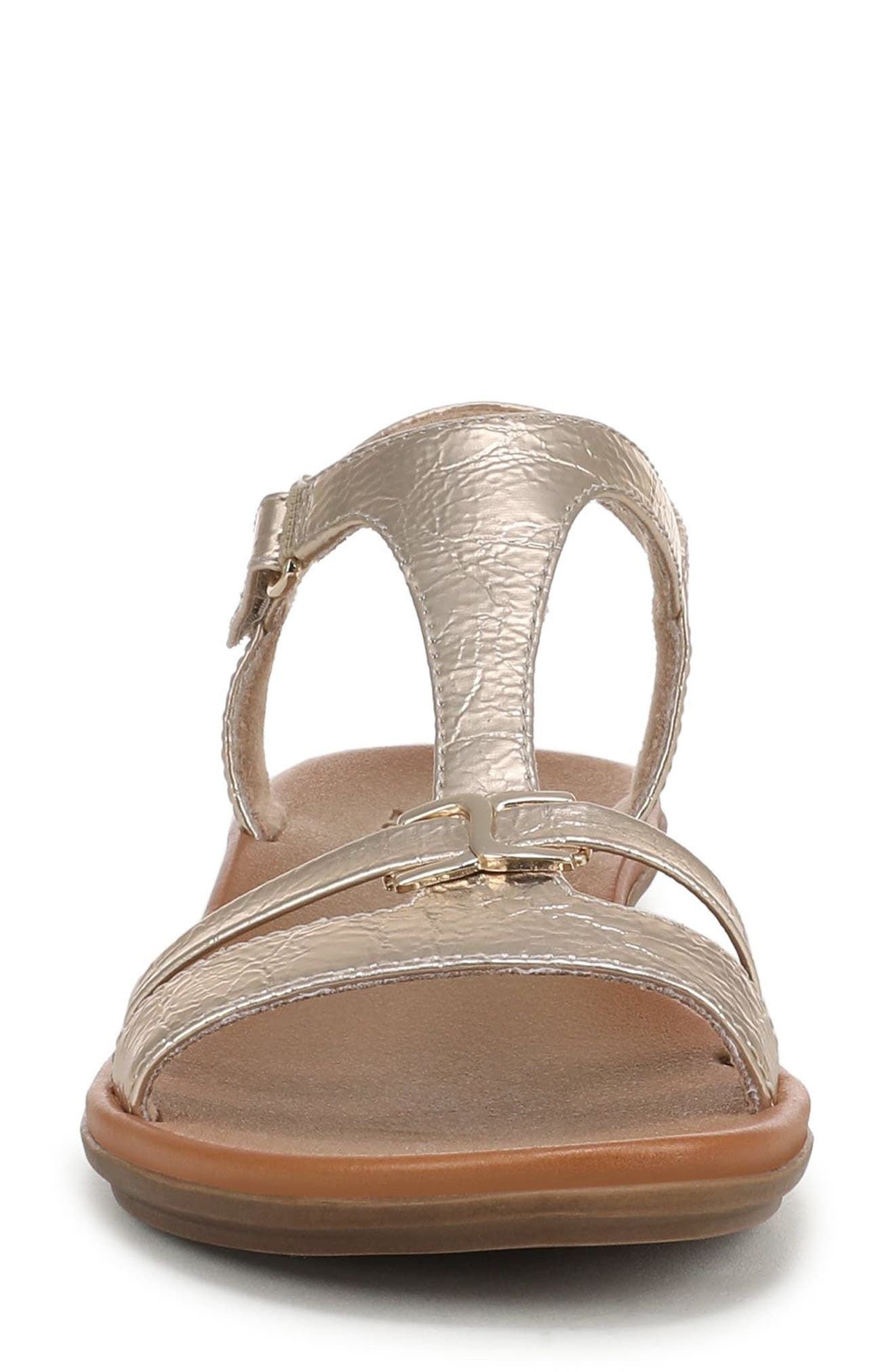 Sofia Sandal, Alternate, color, CHAMPAGNE FAUX LEATHER
