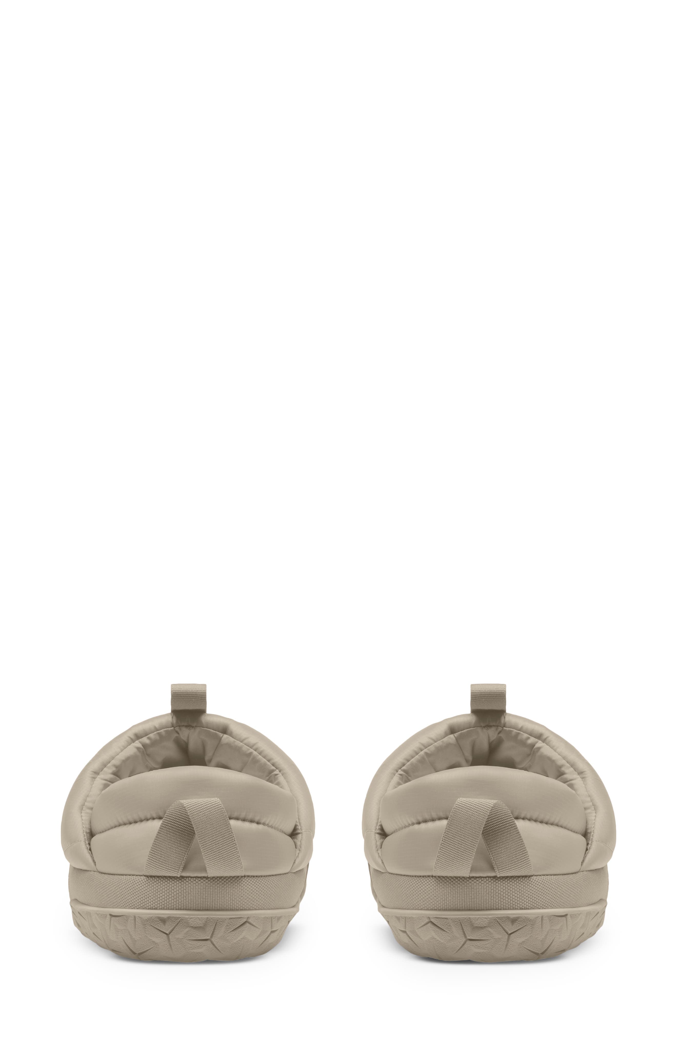Nuptse Down Slipper, Alternate, color, TIMELESS TAUPE/ CALACATTA