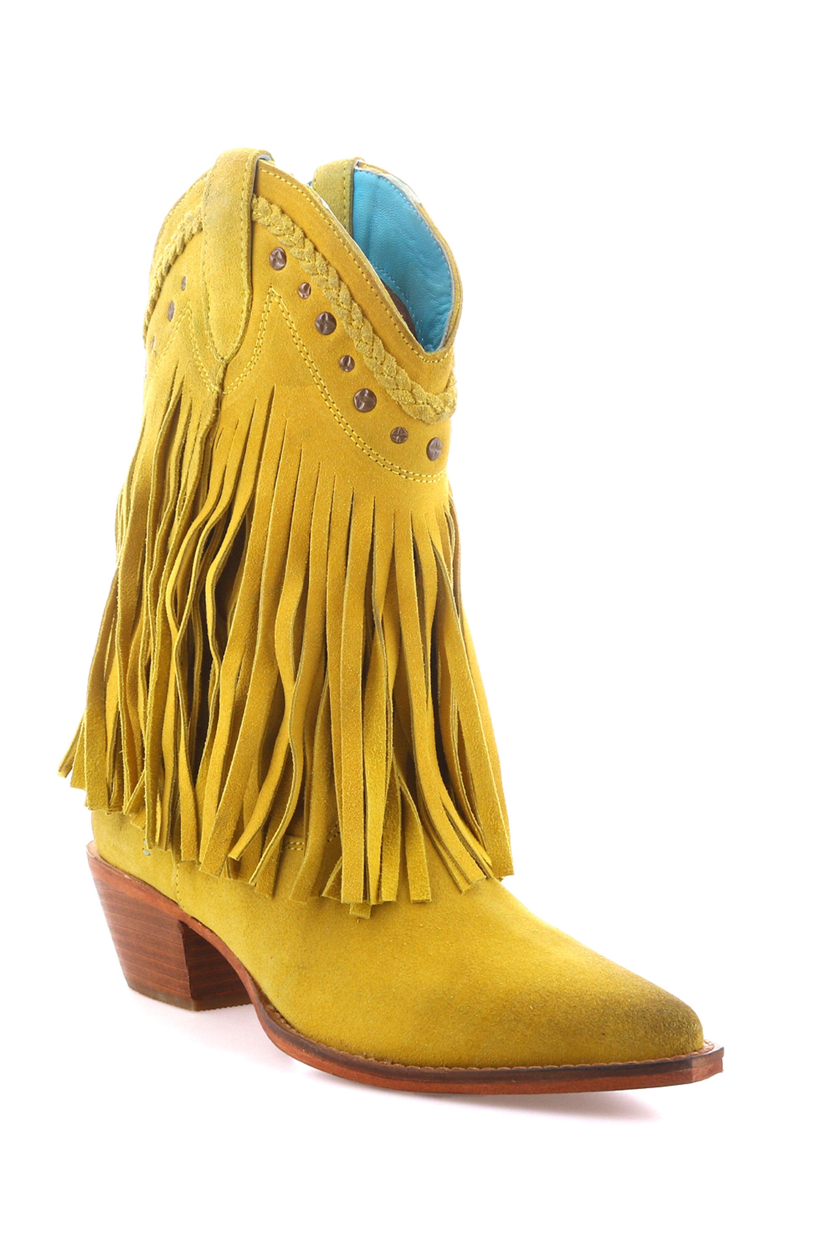 Mustard Suede