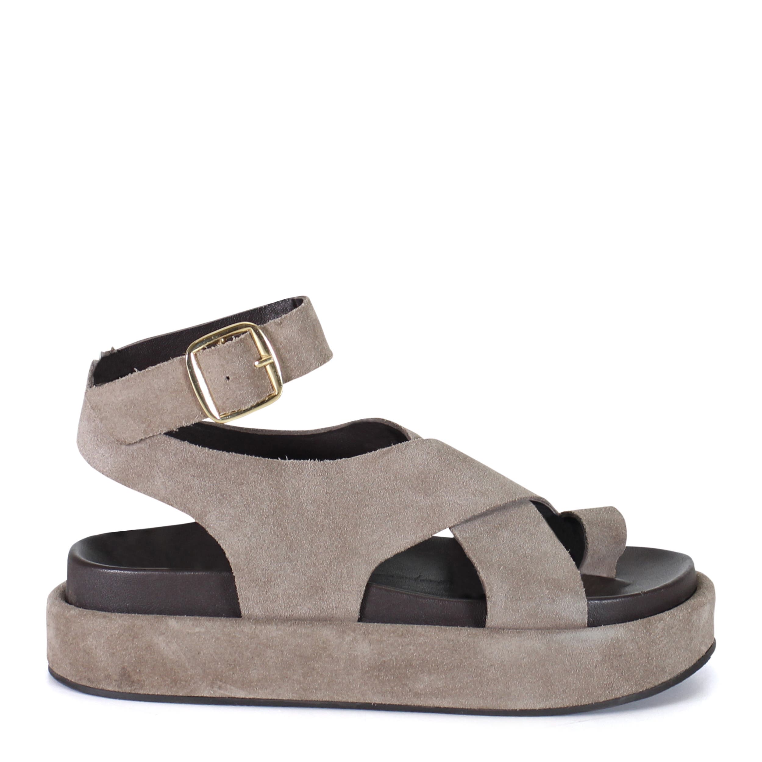DibaTrue SUGAR FIX Platform Sandal, Alternate, color, Taupe