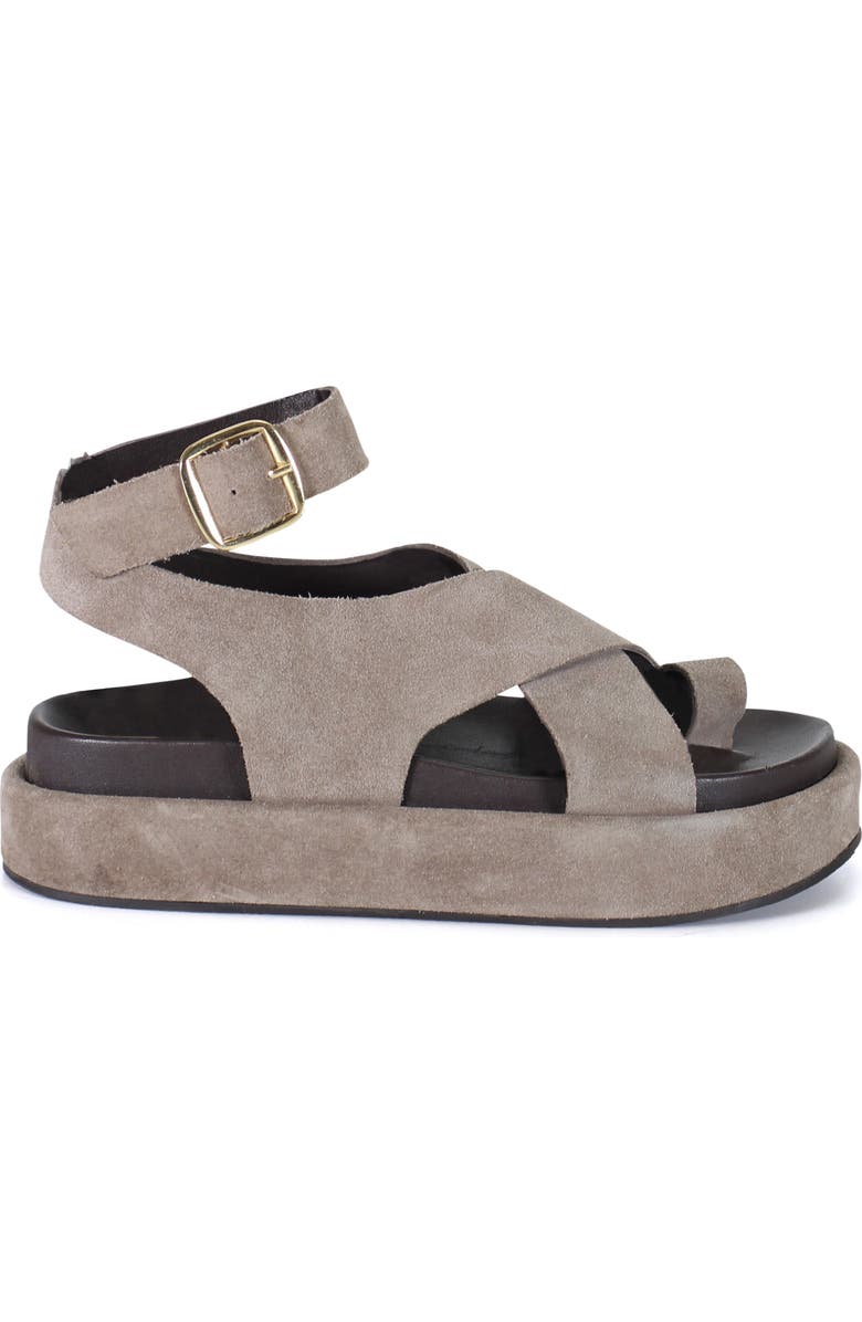 DibaTrue SUGAR FIX Platform Sandal, Alternate, color, Taupe