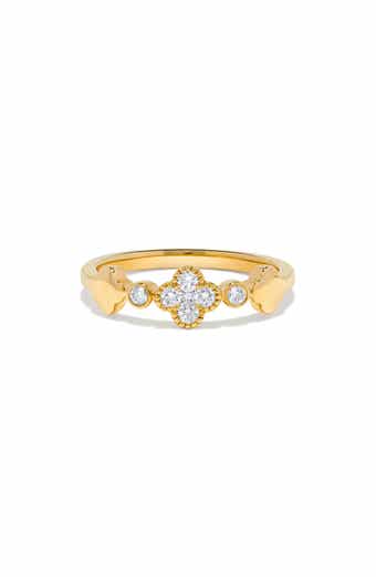 H.J. Namdar Diamond Clover Ring