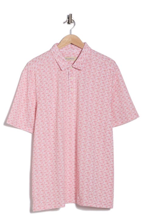 San Rio Twill Sea Flower Knit Polo