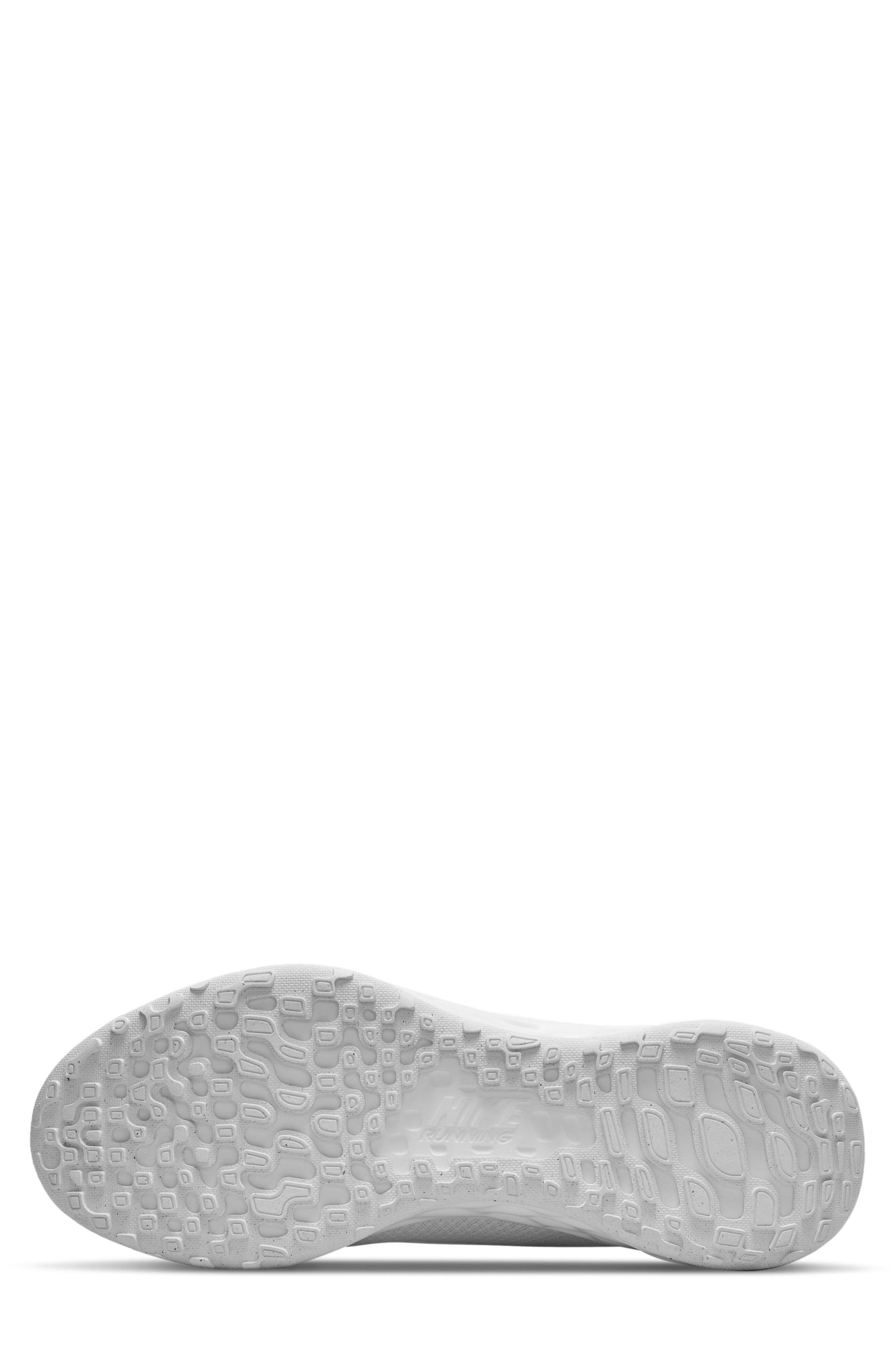 Revolution 6 Next Nature Road Running Shoe, Alternate, color, WHITE/ WHITE/ WHITE