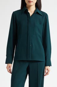 Vince Long Sleeve Button-Up Shirt
