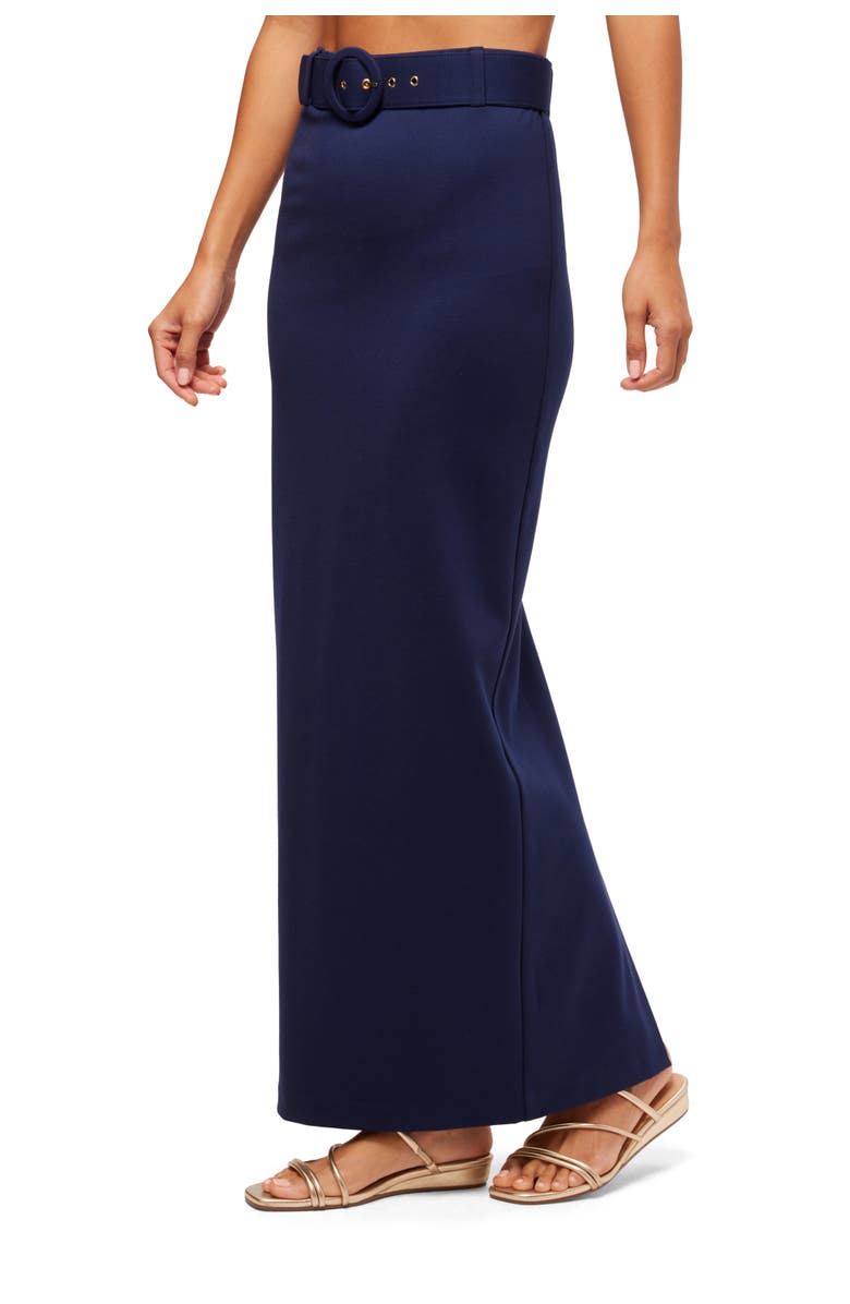 Trina Turk Ponte Game Point Maxi Skirt, Alternate, color, 
