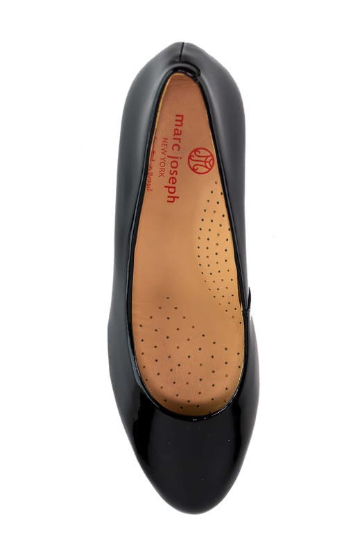 Marc Joseph New York Broad St 2.0 Patent Leather Pump, Alternate, color, Black Soft Patent