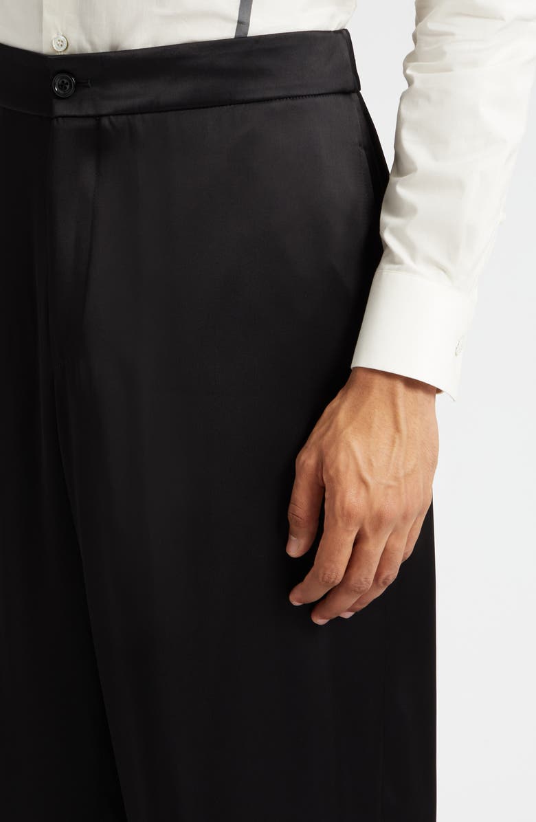 McQueen Satin Pants, Alternate, color,