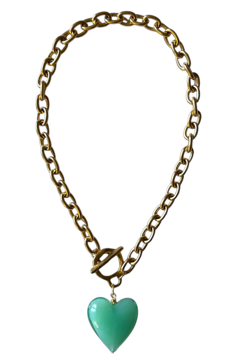 sccollection Amore Necklace, Main, color, Seafoam Green