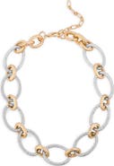 SAACHI Two-Tone Chunky Chain Necklace