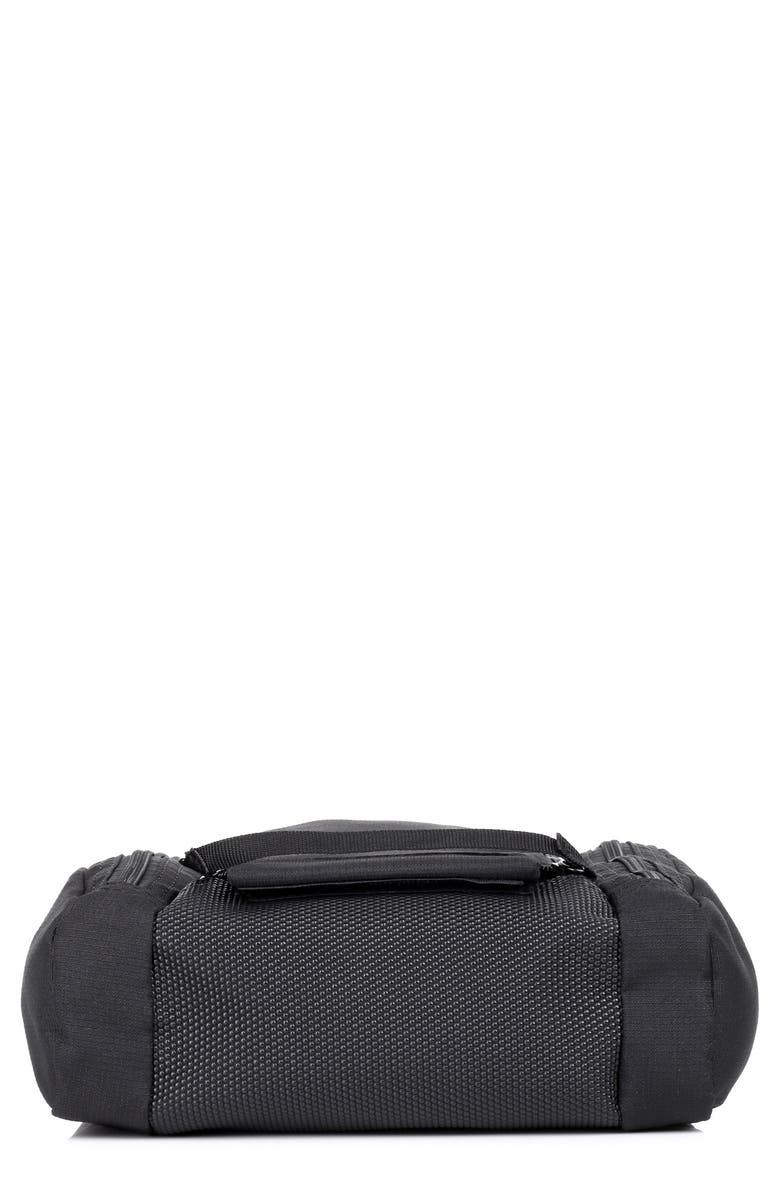 BUXTON Double Zip Hanging Kit, Alternate, color, Black