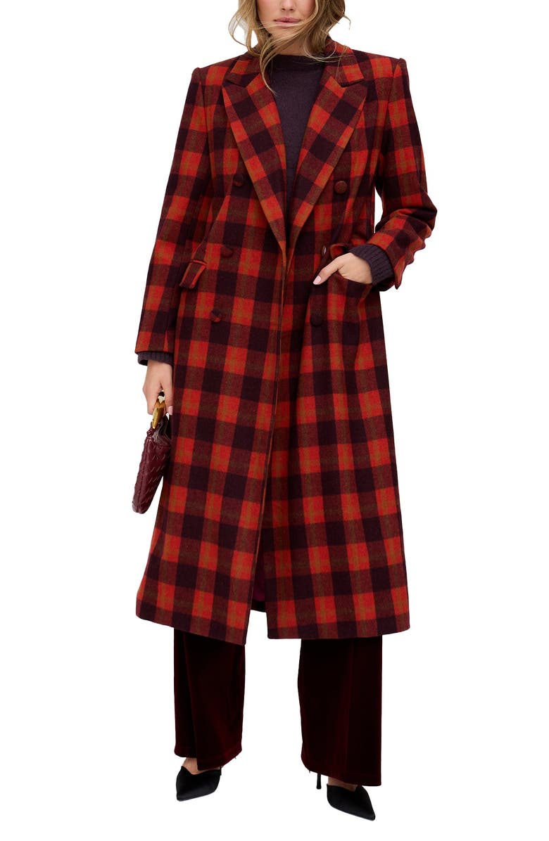 Lily and Lionel London Tamara Coat, Main, color, Orange