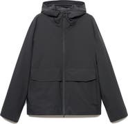 MANGO Water Repellent Thermolite® Hooded Jacket