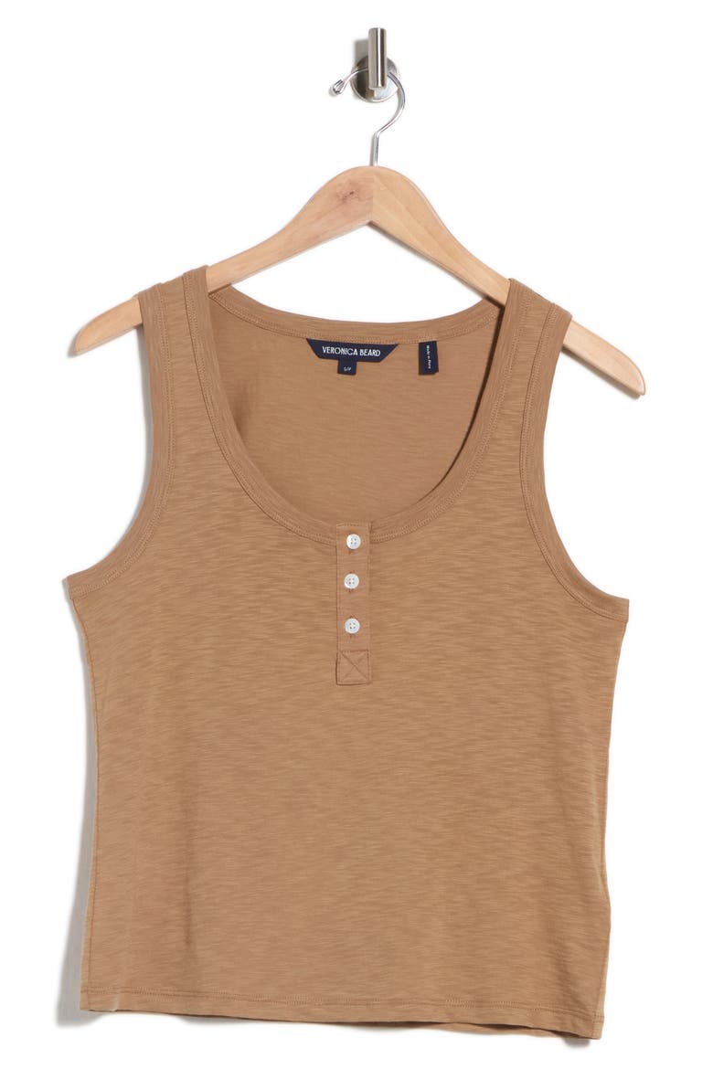 Harrison Henley Tank, Alternate, color, HAZELNUT