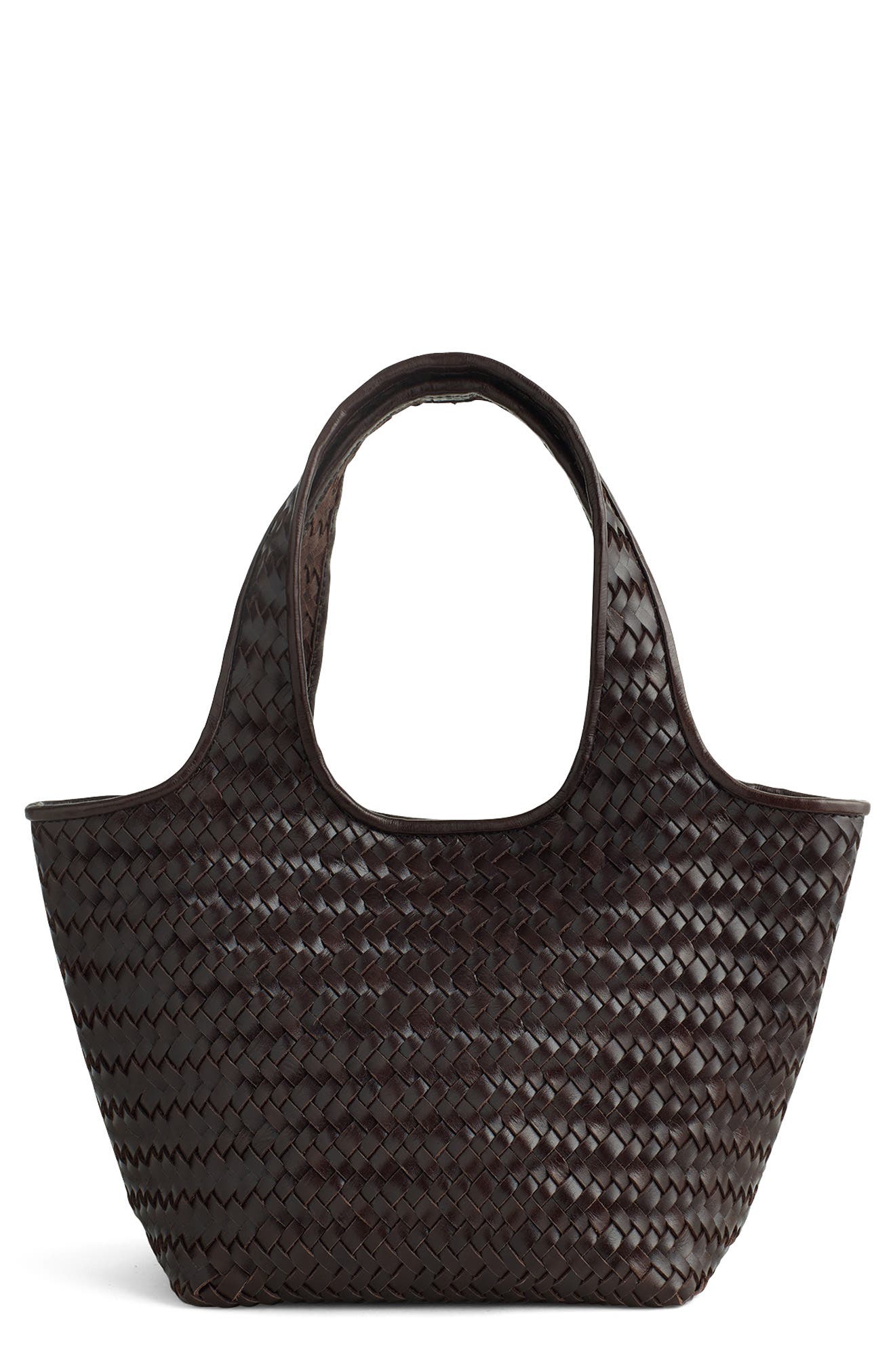 The Ellis Small Shopper Tote, Main, color, COFFEE BEAN
