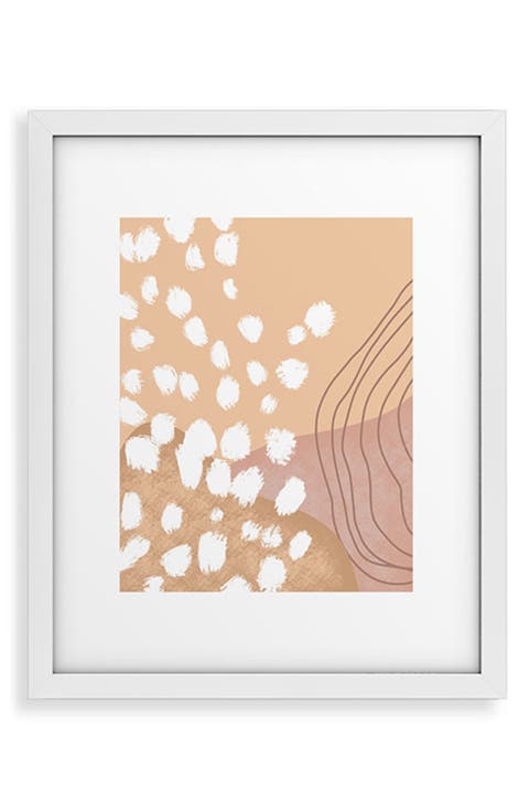 Modern Abstract Framed Art Print