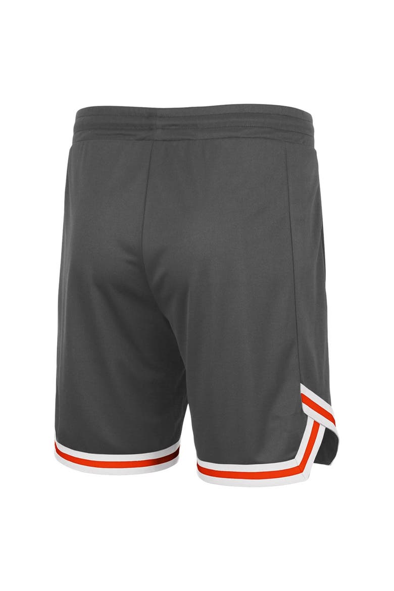 Men's Colosseum Charcoal Clemson Tigers Continuity Shorts, Alternate, color, Charcoal