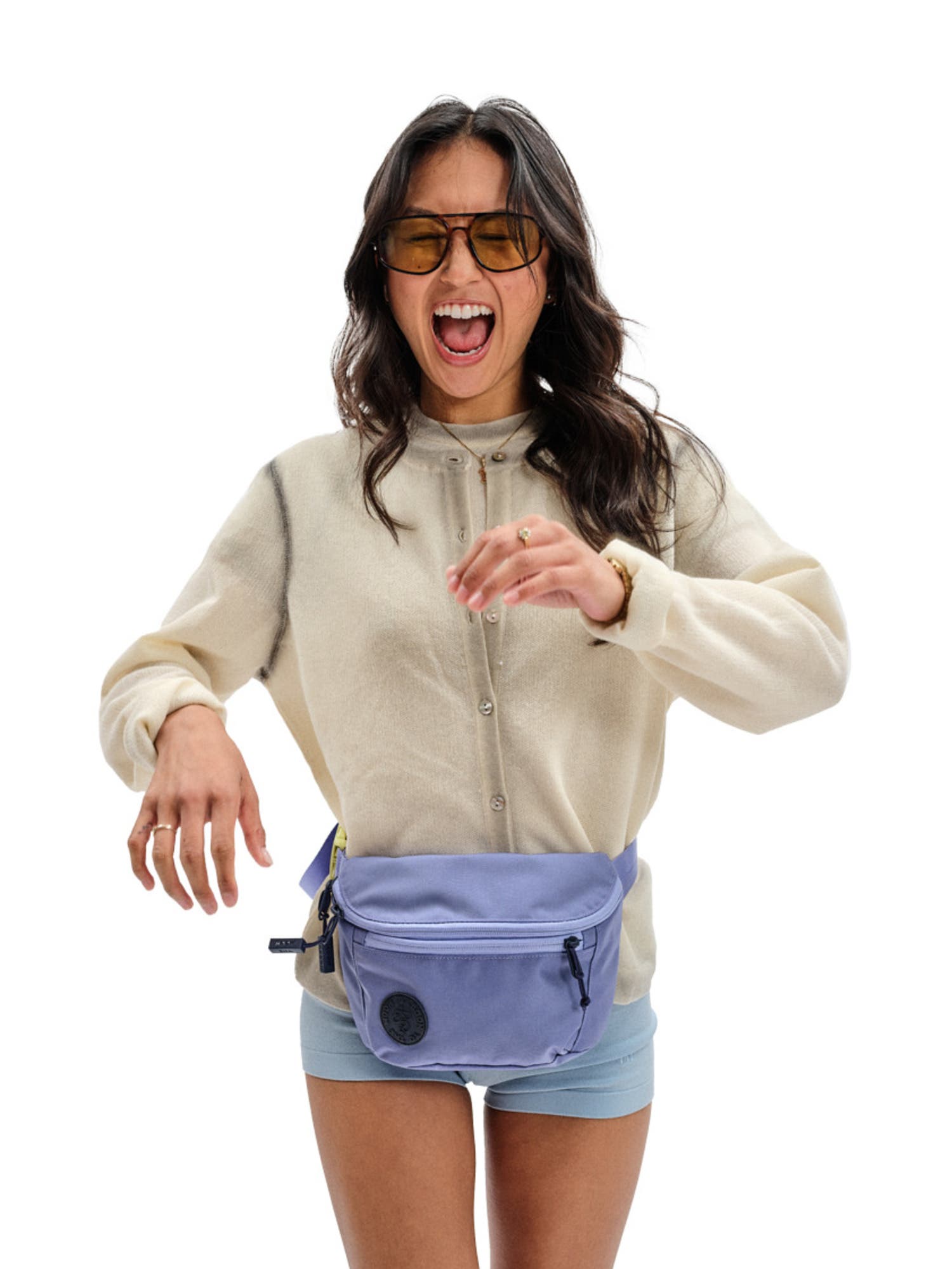 Baboon to the Moon Fannypack 3L, Alternate, color, Mystic Violet