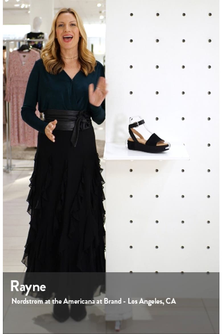 Chapala Platform Wedge Sandal video