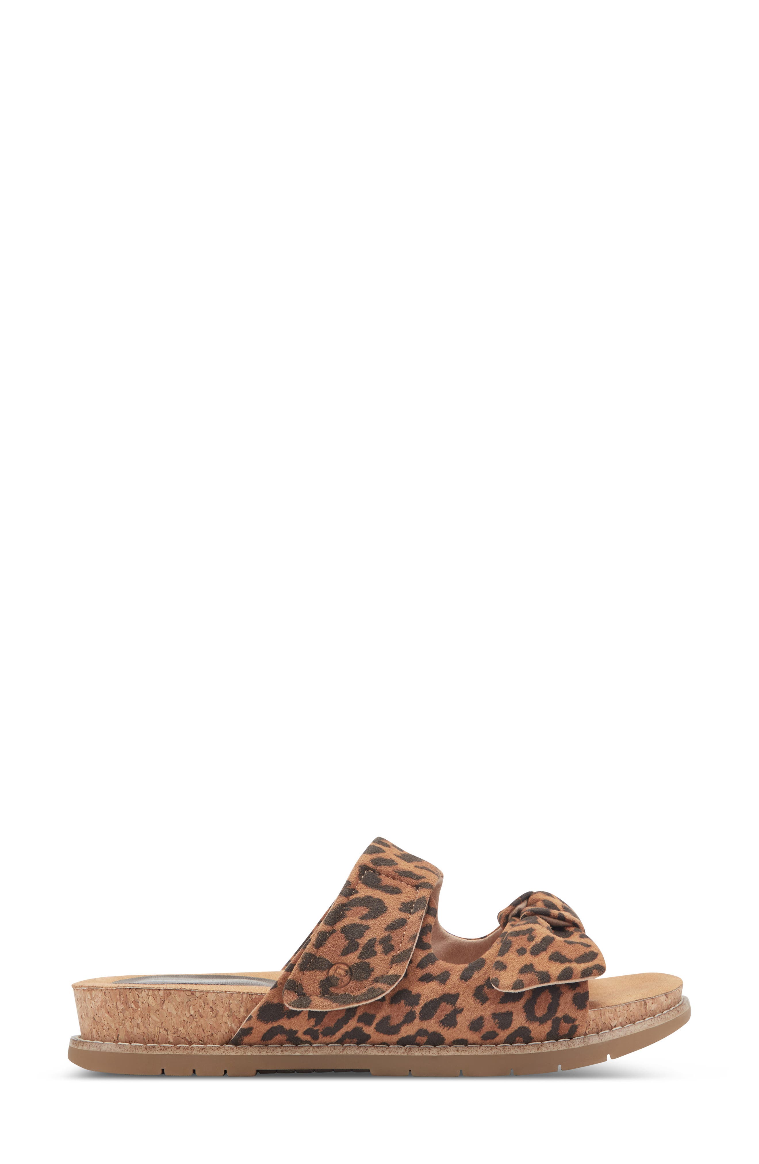 Zova Slide Sandal, Alternate, color, LEOPARD SUEDE