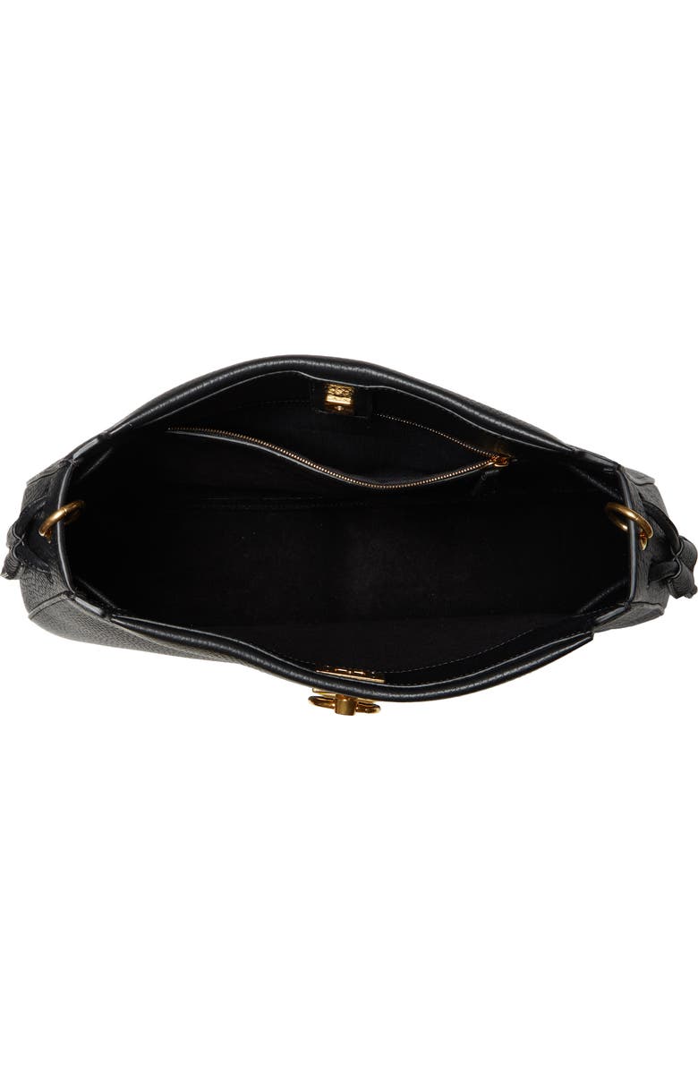 Mulberry Iris Leather Hobo Bag, Alternate, color,