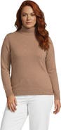 Lands' End Cashmere Turtleneck Sweater
