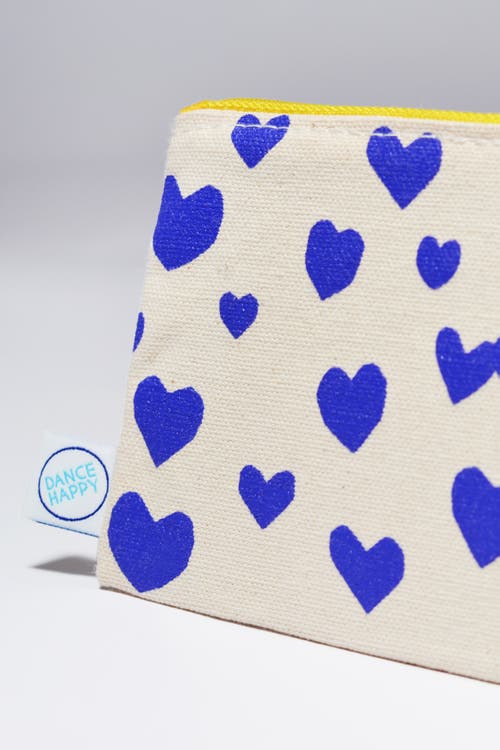 Dance Happy Love Who You Are Pencil Case In Bluebird