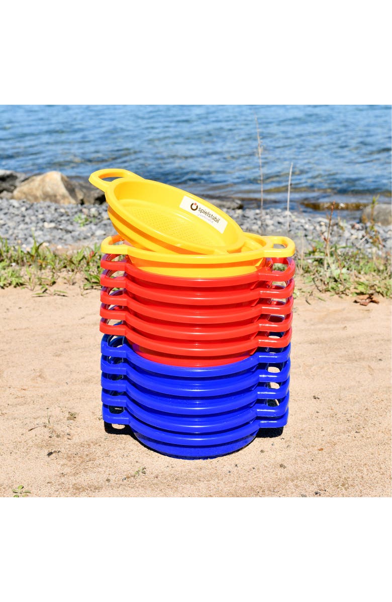 SPIELSTABIL Large Sand Sieve 12 Pack, Alternate, color, Multi
