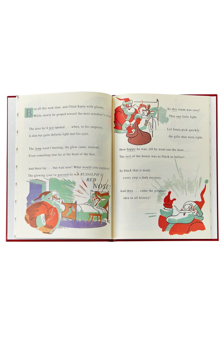 Rudolph the Red-Nosed Reindeer Leather Edition, Alternate, color, Red