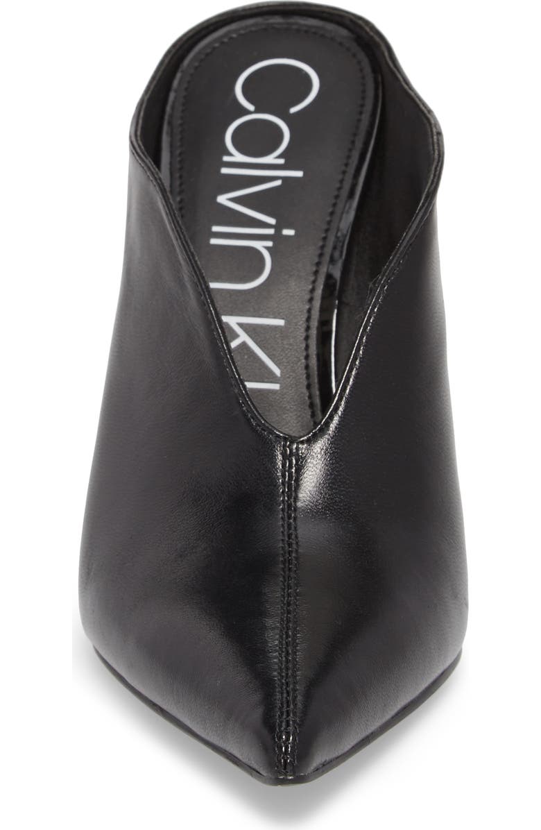 Calvin Klein Mallie Pointy Toe Mule, Alternate, color,