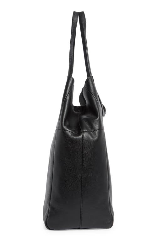 Hobo Native Leather Tote Bag In Black