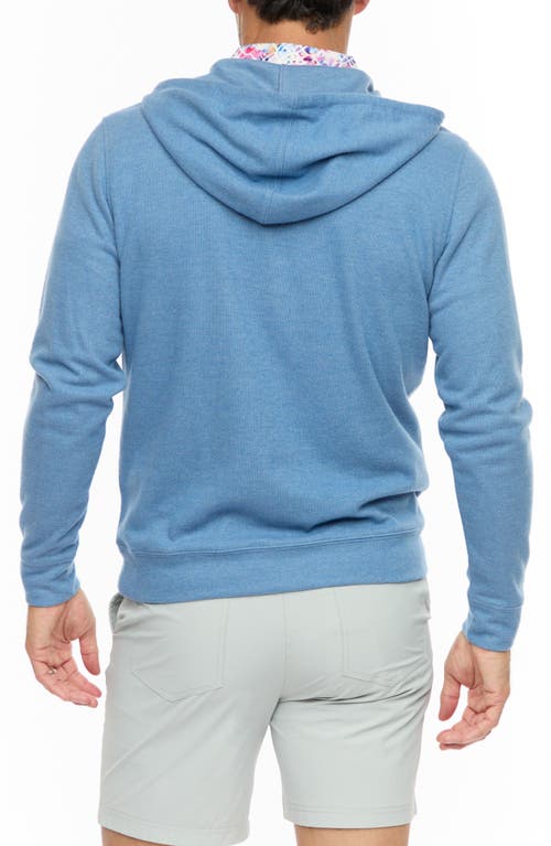 Robert Graham Bolton Hooded Knit Pullover In Blue