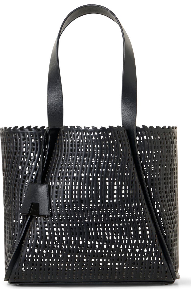 Akris Medium Alex Tote, Main, color, Black
