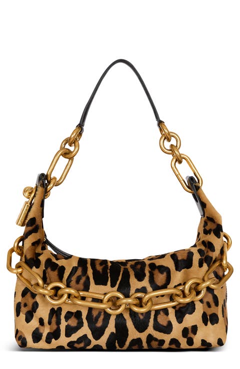 Medium Sync Genuine Calf Hair Shoulder Bag