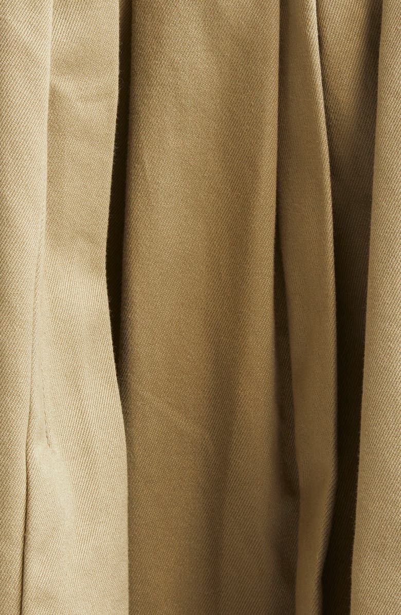 Comme des Garçons Comme des Garçons Garment Washed Cotton Twill Cargo Skirt, Alternate, color, 