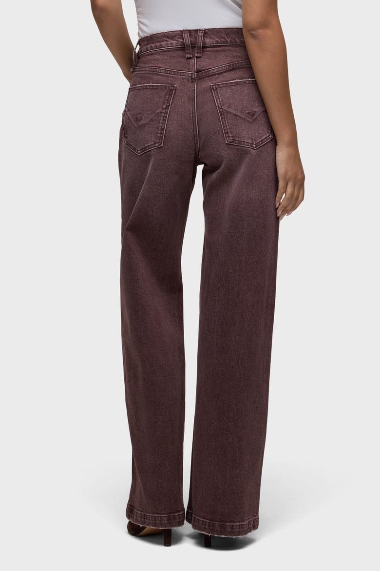 Jodie Loose Wide Leg Jeans, Alternate, color, WALNUT
