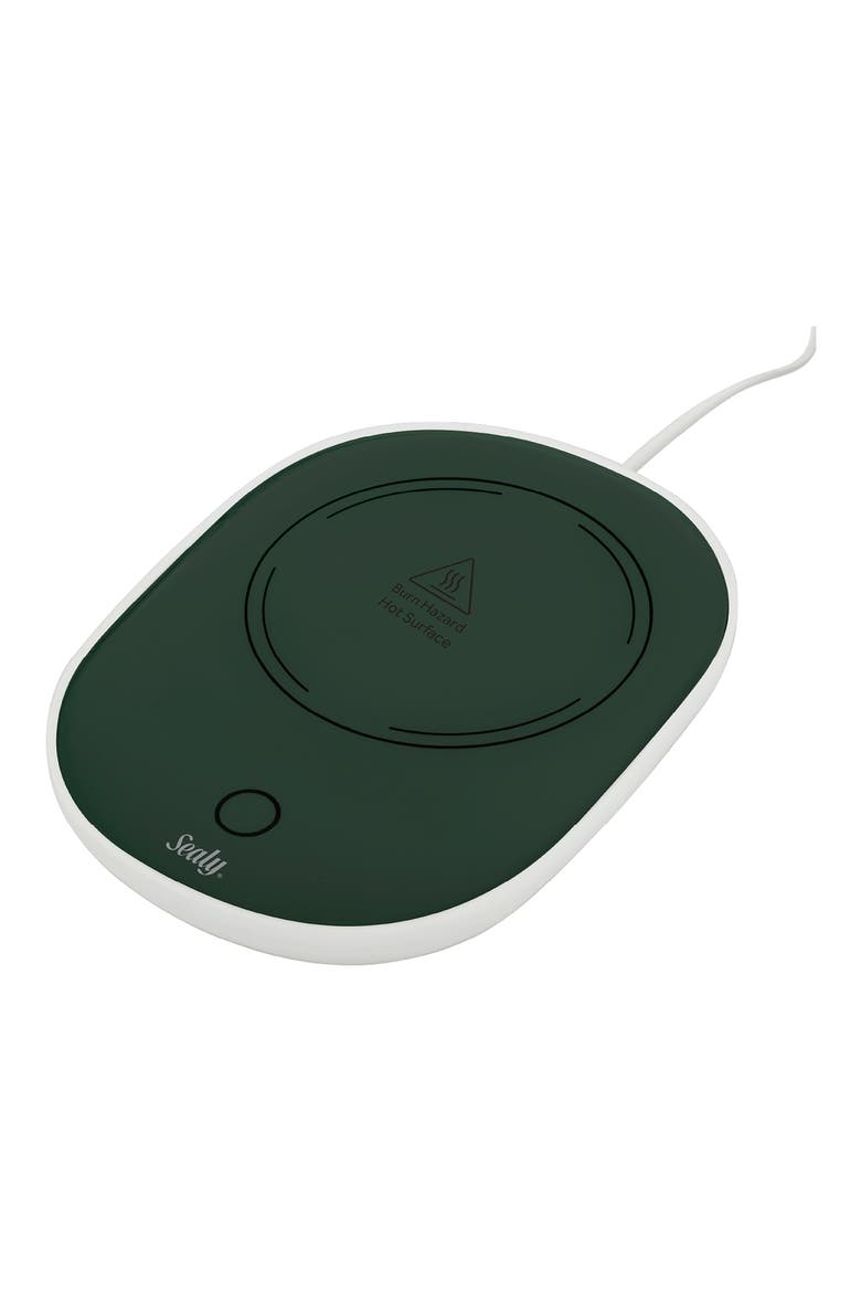 Coffee Mug & Warmer Pad Set, Alternate, color, GREEN