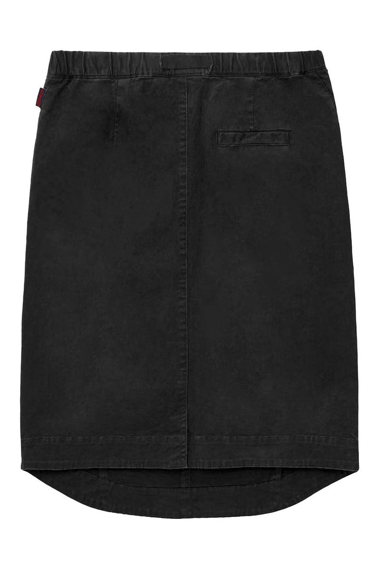 Lili Woven Midi Skirt, Alternate, color, BLACK