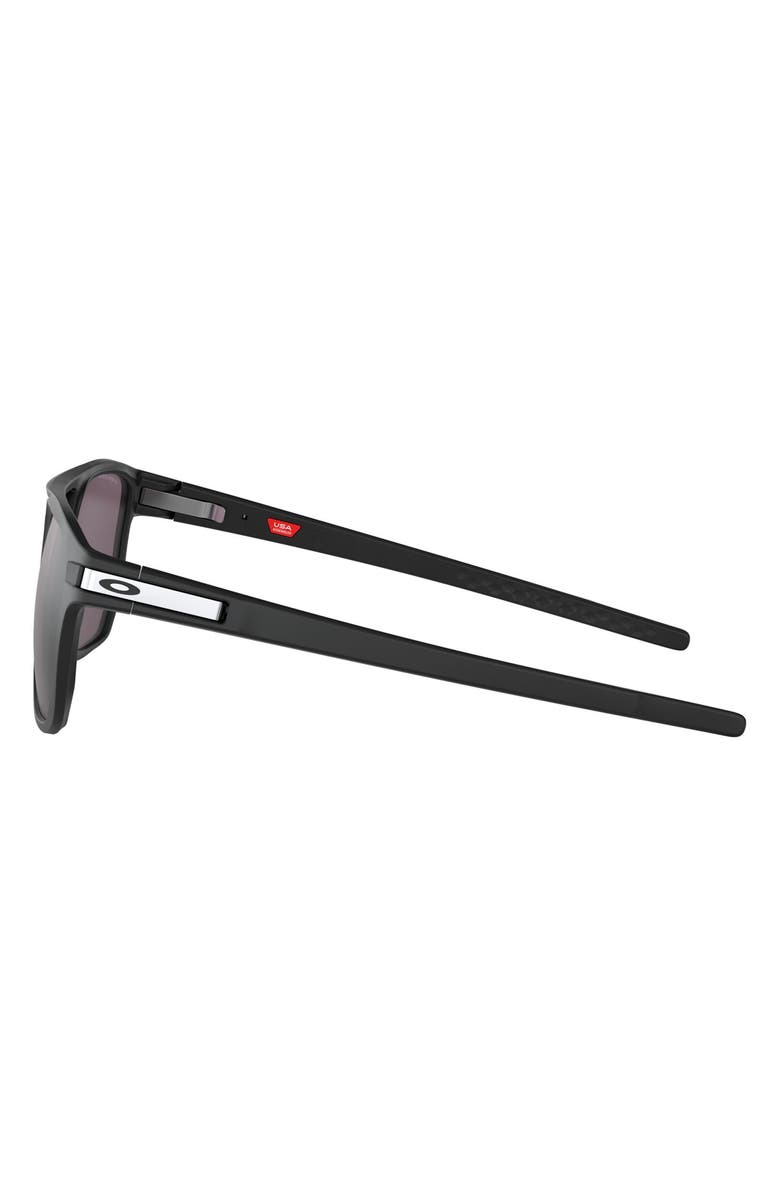 Oakley Prizm<sup>™</sup> Latch<sup>™</sup> Beta 54mm Square Sunglasses, Alternate, color, Black