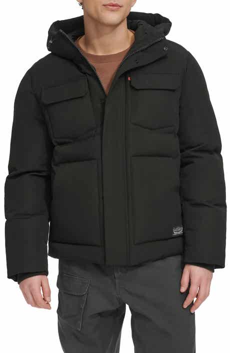 Levi's Water Resistant Hooded Quilted Puffer Jacket
