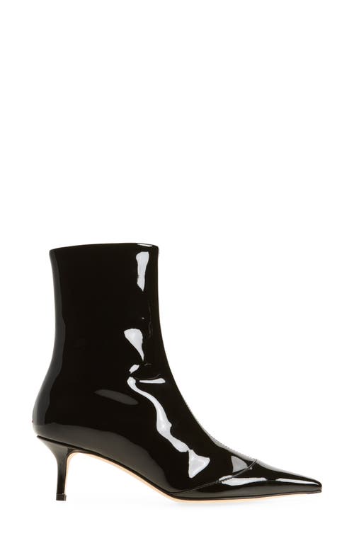Aeyde Roe Mini Studded Leather Boots In Black