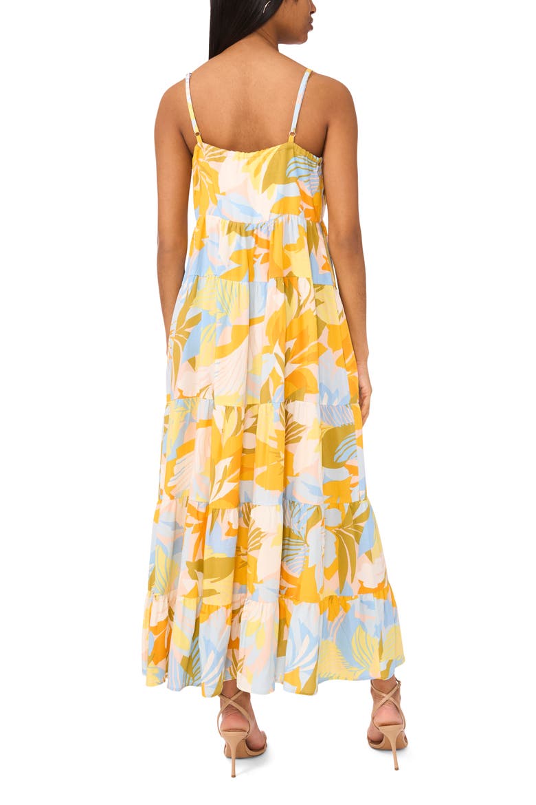 Tiered Maxi Dress, Alternate, color, AIRY BLUE