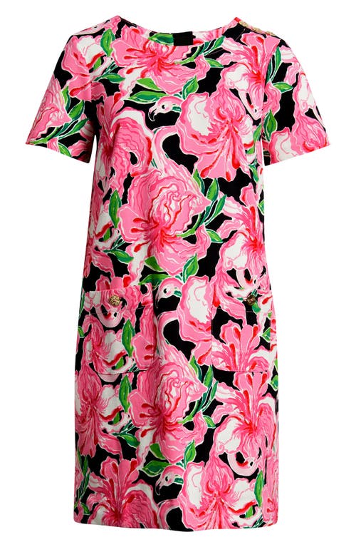 Lilly Pulitzer ® Mattison Floral Cotton Blend Shift Dress In Pink
