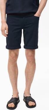 MANGO Denim Bermuda Shorts