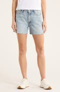 rag & bone Retro High Waist Denim Cutoff Shorts