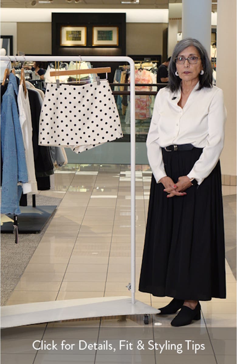 Jones Polka Dot Mini Skort, sales video thumbnail