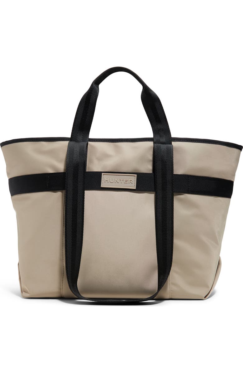 Hunter Laptop Pocket Tote Bag, Main, color, Wheat