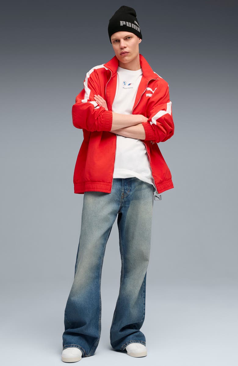 PUMA BMW M Motorsport Car Graphic T-Shirt, Alternate, color, Puma White