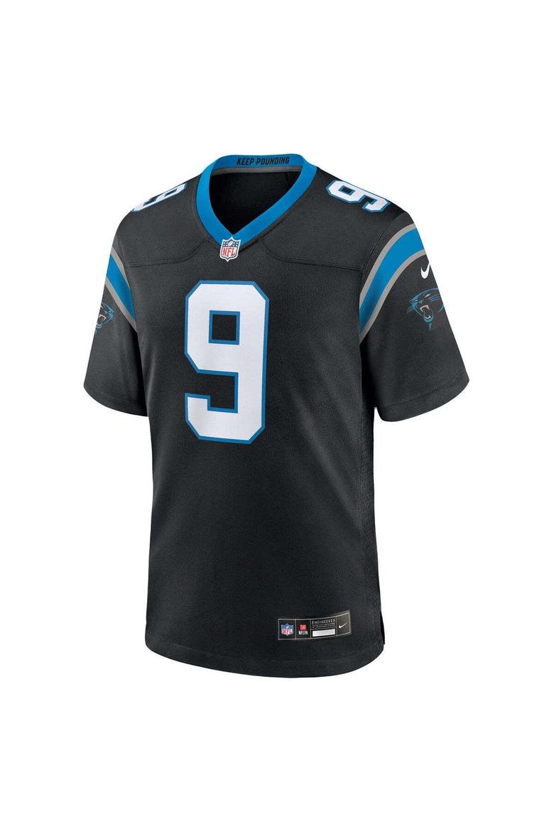Men's Nike Bryce Young Black Carolina Panthers Team Game Jersey, Alternate, color, Black